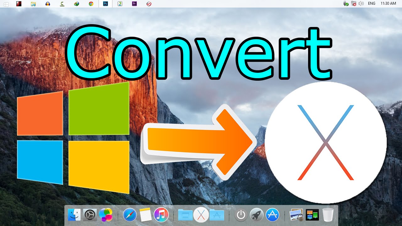 Amazing Mac Os X El Capitan Theme For Windows 10